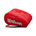 WILSON SUPER TOUR Padel Red (Racket Bag)