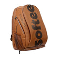 SOFTEE BACKPACK BROWN/MAROON (BACKPACK)
