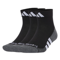 ADIDAS CLIMACOOL BLACK/GREY  3 PAIRS L 26 (SOCKS)