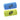 BULLPADEL WRISTBAND BPMU252 BLUE/ GREEN (ACCESSORIES)