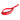 BABOLAT INTERCHANGEABLE WRIST STRAP RED (ACCESSORIES)