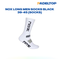 NOX LONG MEN SOCKS WHITE/BLACK 39-45 (SOCKS)