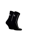 HEAD PERFORMANCE SOCKS PACK OF 2 BLACK 43-46 (SOCKS)