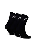 HEAD CLUB SOCKS PACK OF 3 BLACK (SOCKS)